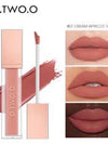 O.TWO.O HIGH ENERGY HEAVY MIST MATTE LIP GLAZE 07 CREAM APRLCOT TAWNY