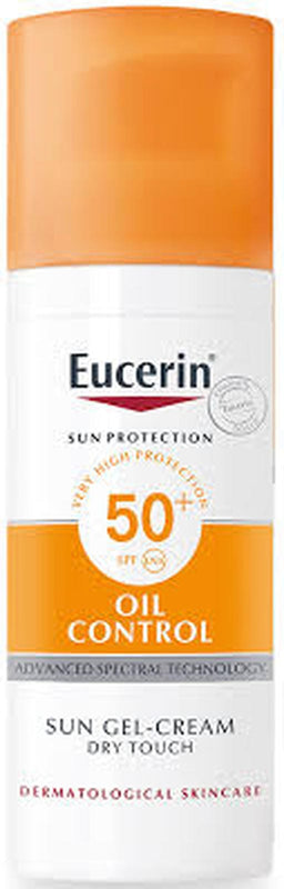 Eucerin sunblock 50+ for oily skin control