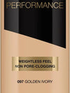 Max Factor Facefinity Lasting Performance Liquid make-up for a long-lasting effect Farbton 097 Golden Ivory 35 ml