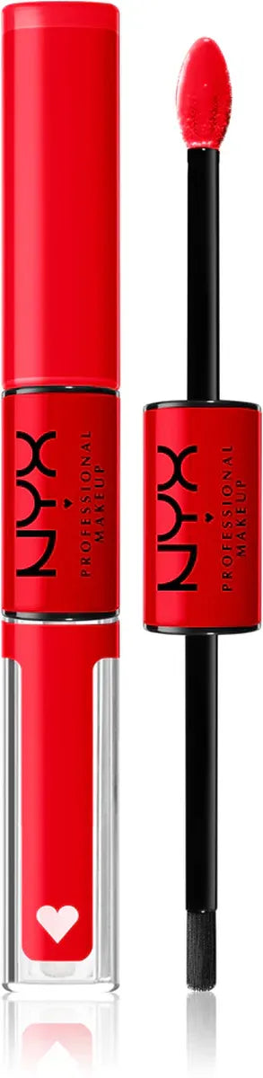 أحمر شفاه سائل لامع للغاية من NYX Professional Makeup Shine Loud High Shine Lip Color بلون فاربتون 17 - Rebel In Red 6,5 مل 