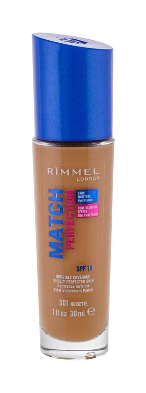 Rimmel Match Perfection Liquid Make-Up SPF 20 Farbton 501 Noisette
