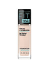 Maybelline Fit Me Matte Poreless Liquid Oil-Free Foundation Makeup, Natural Ivory, 1 Count (Packaging May Vary)