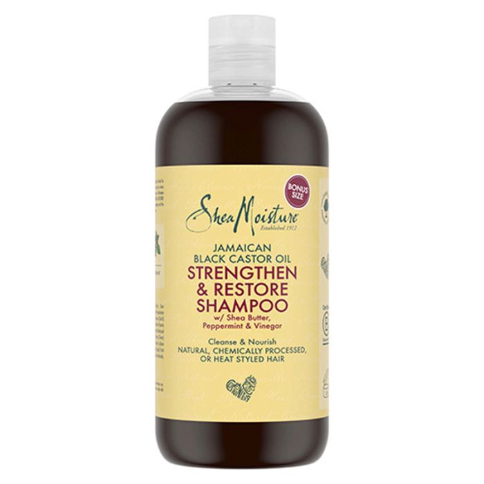 Shea Moisture Jamaican Black Castor Oil Strengthen and Restore Shampoo - ZM Cosmetics