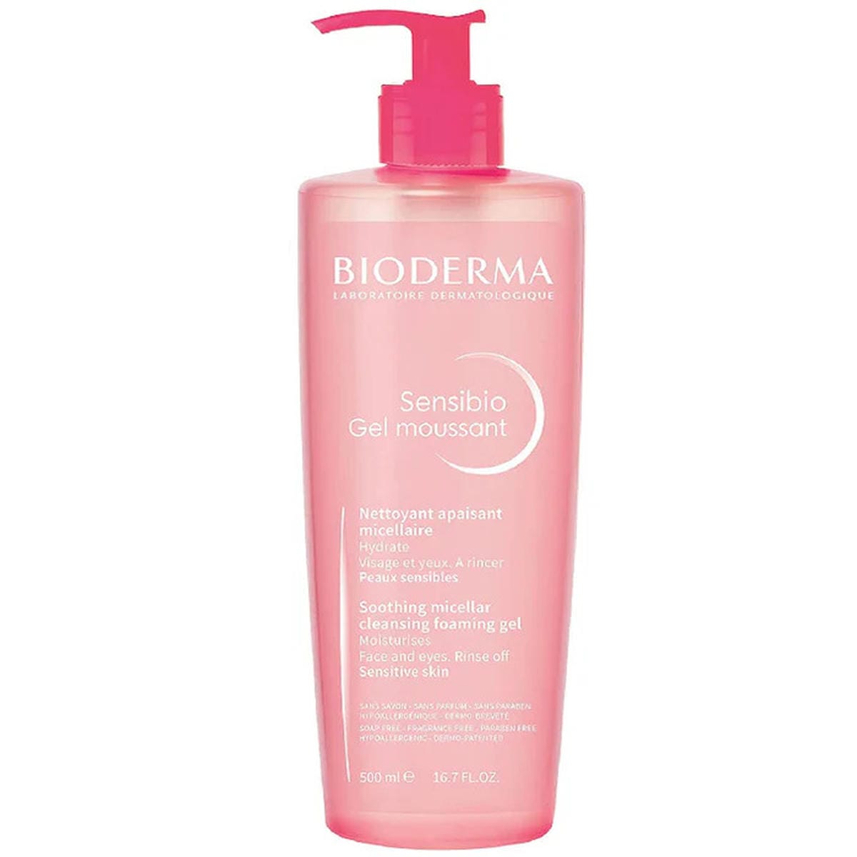 BioDerma Sensibio Soothing Micellar Cleansing Foaming Gel For Sensitive Skin, - ZM Cosmetics