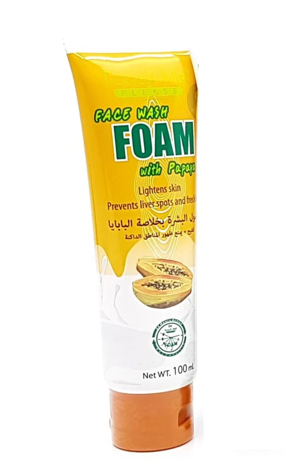 Touch Me Please Papaya Face Wash Foam, 100ml